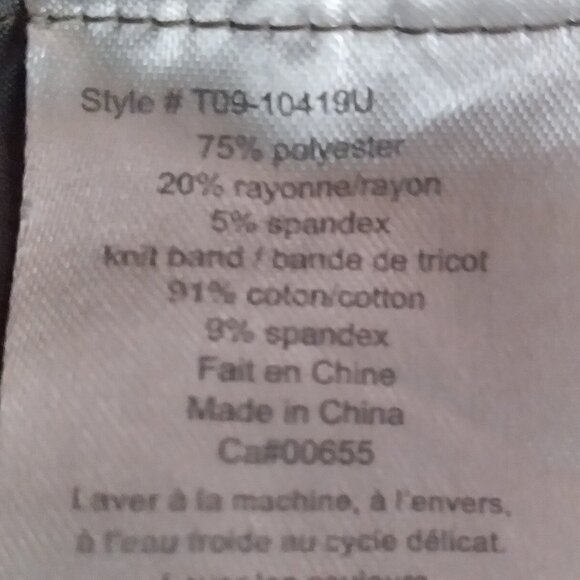 Elegant Pants, Bootcut, Thyme, Size - M - Picture 4 of 6